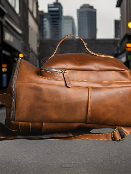 Benjamin™ | Vintage Leather Backpack