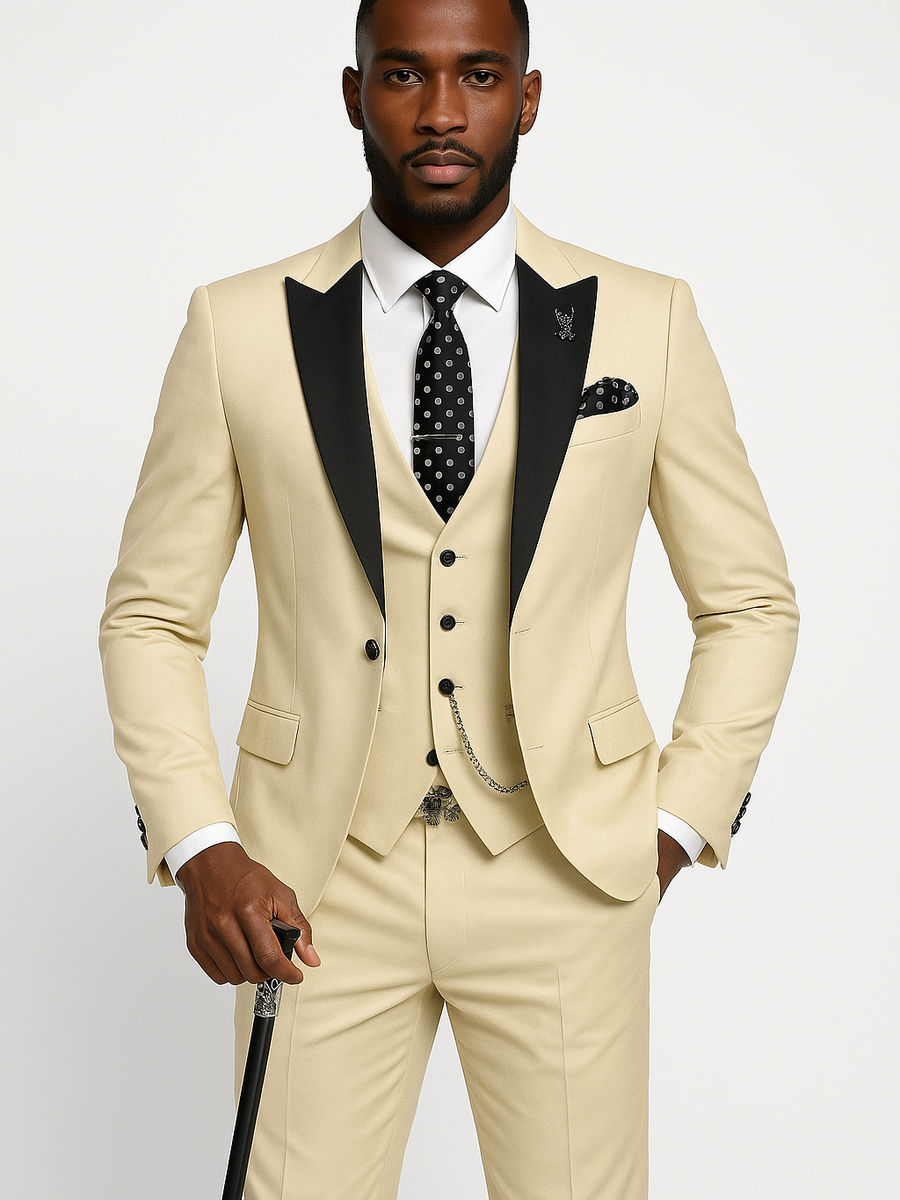 Men's Three-piece Suit Bridegroom Best Man Wedding Suit Men