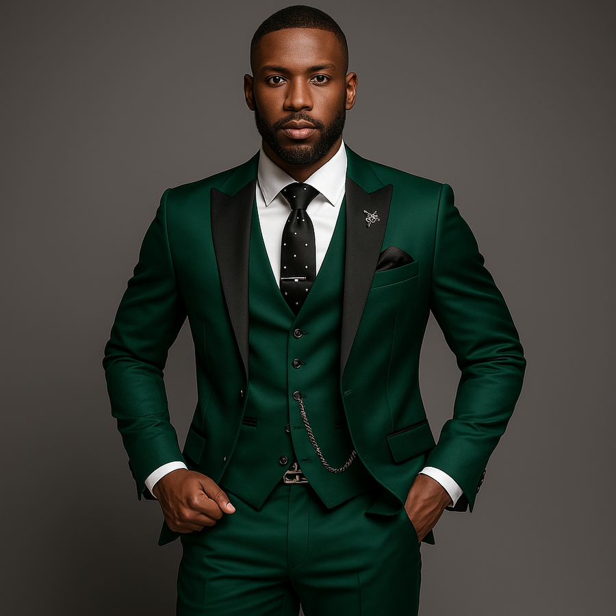 Men's Three-piece Suit Bridegroom Best Man Wedding Suit Men