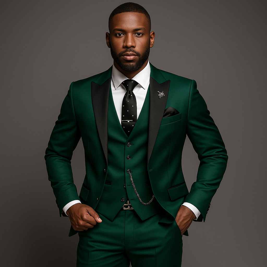 Elspeth — Men's Three-piece Suit Bridegroom Best Man Wedding Suit Men, alternate view 39