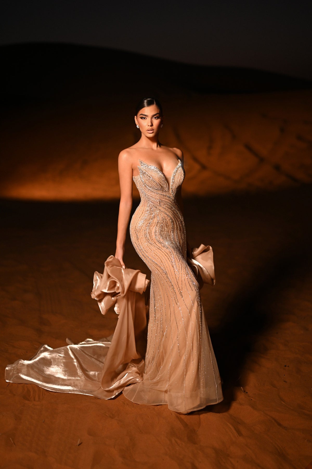Madeleine — Formal Evening Gown, alternate view 8