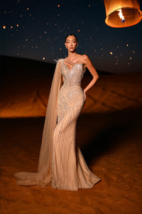 Lucienne — Formal Evening Gown, alternate view 5