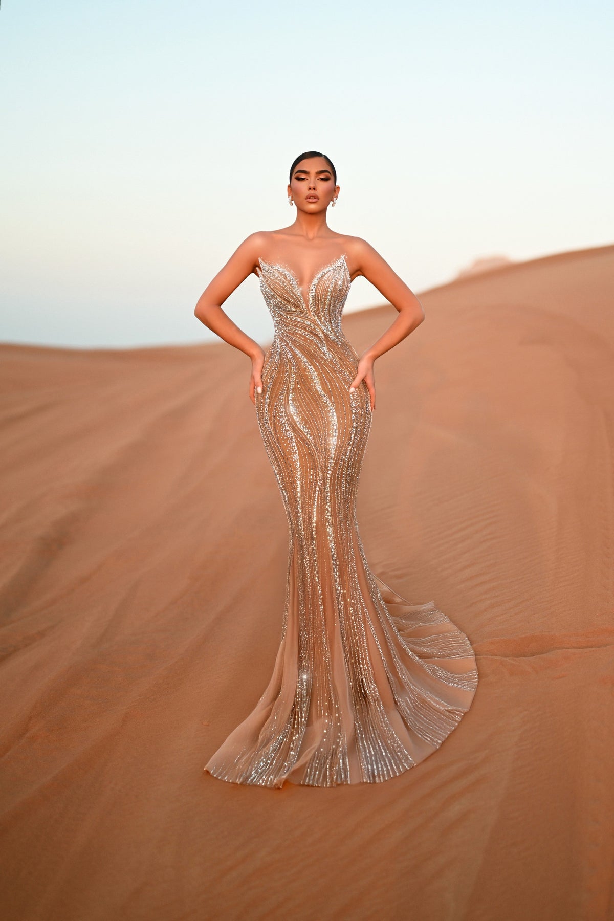Madeleine — Formal Evening Gown, alternate view 2