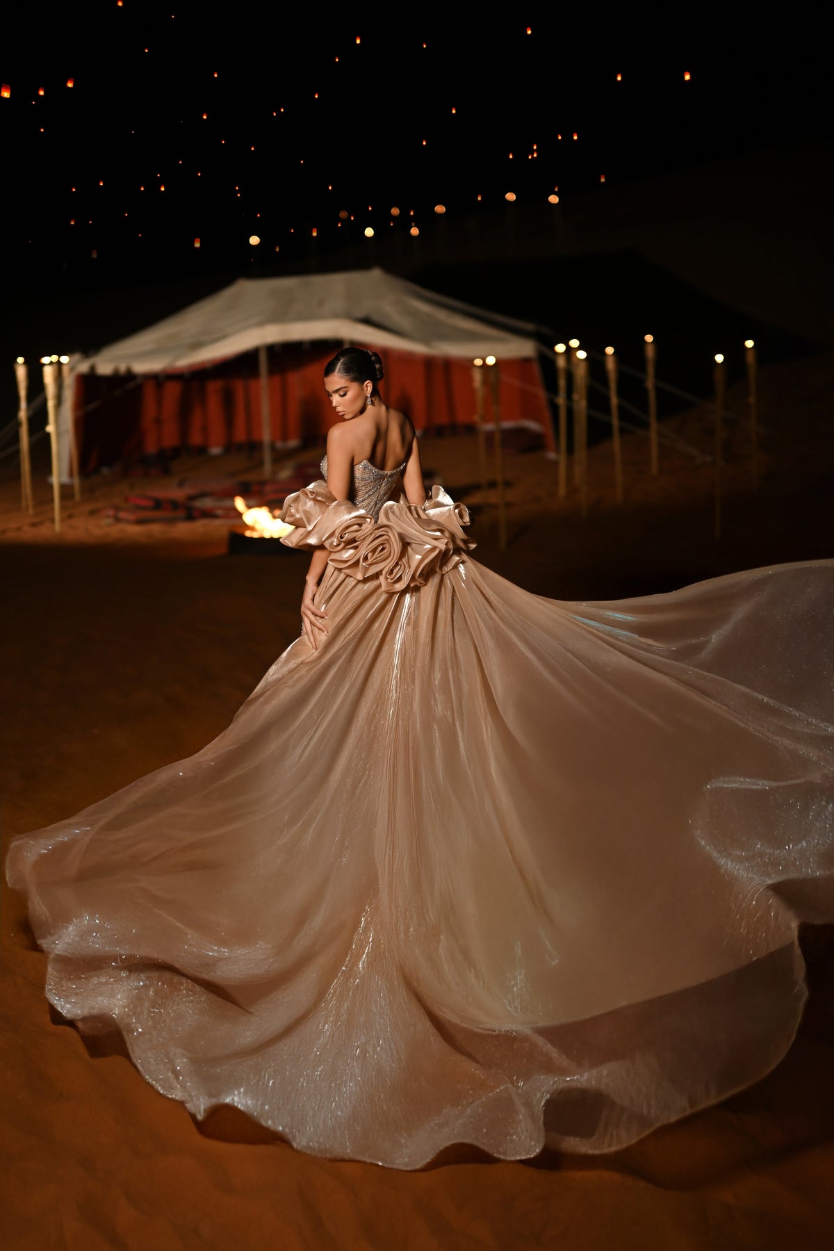 Madeleine — Formal Evening Gown, alternate view 3