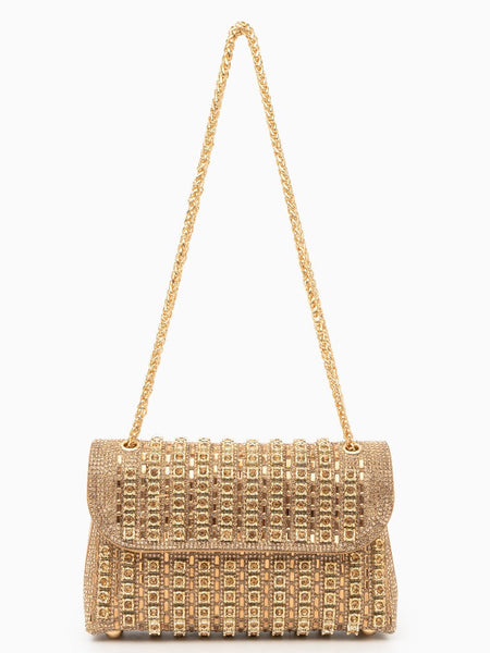 Chantal Diamond Clutch Bag - Opulent Empire