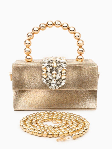 Anisha Rhinestones Handbag - Opulent Empire