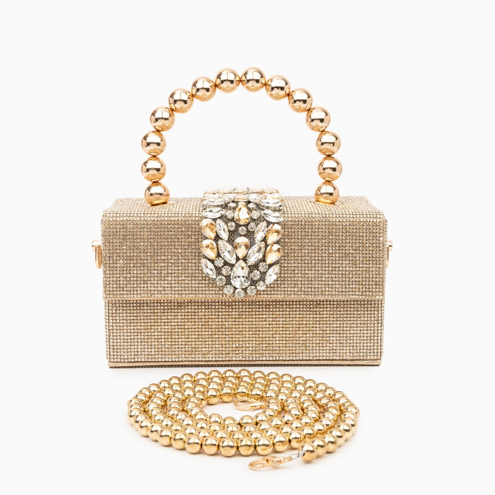 Anisha — Rhinestones Handbag, alternate view 5