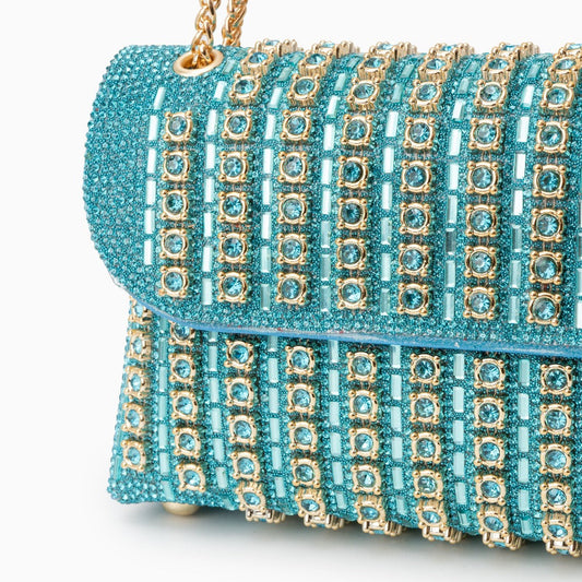 Chantal Diamond Clutch Bag - Opulent Empire