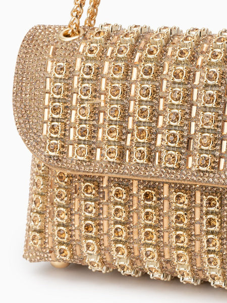 Chantal Diamond Clutch Bag - Opulent Empire