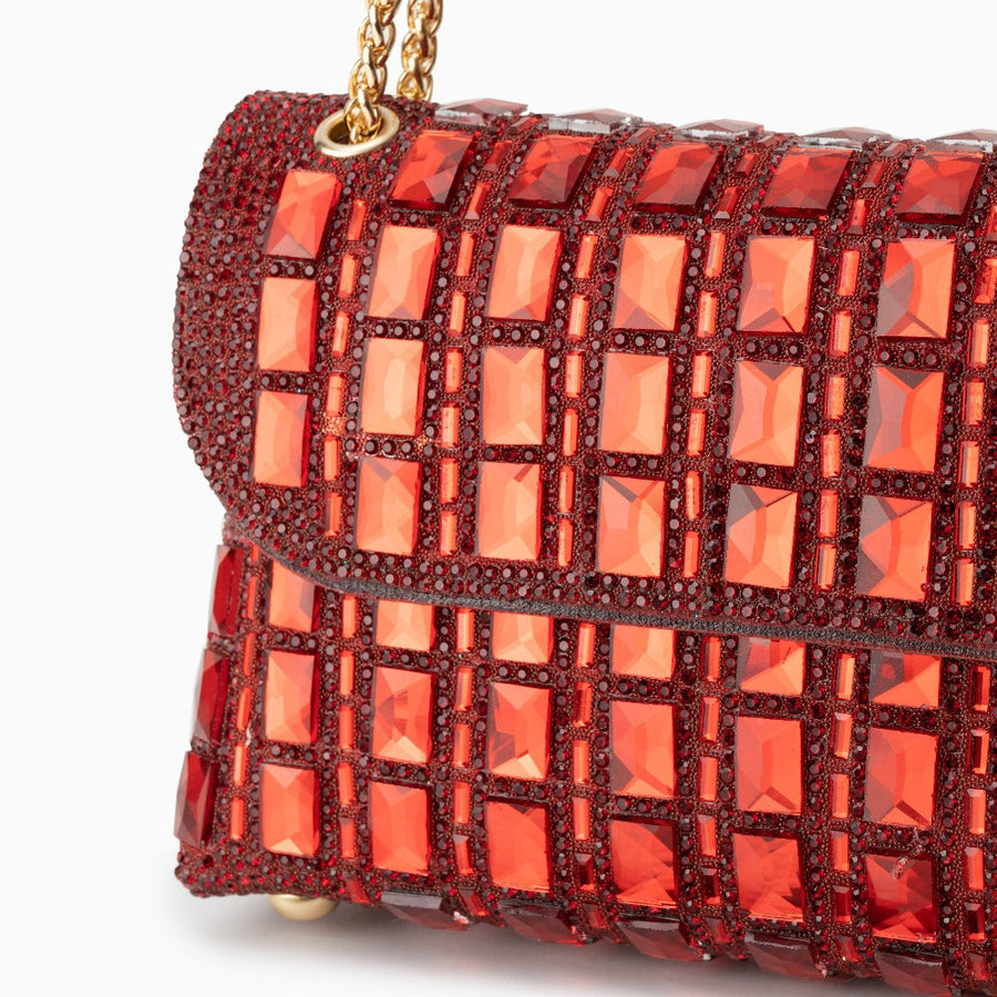 Ayesha Gemstones Clutch Bag - Opulent Empire