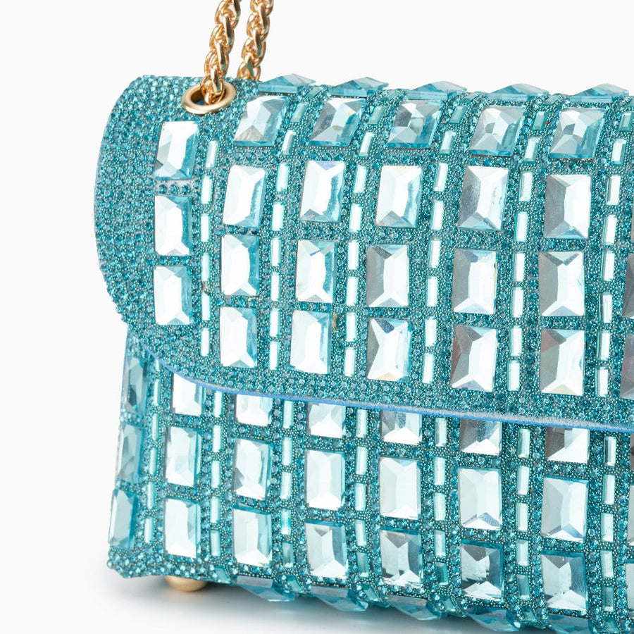 Ayesha Gemstones Clutch Bag - Opulent Empire