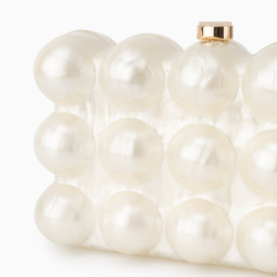 Lorraine Acrylic Clutch Bag - Opulent Empire
