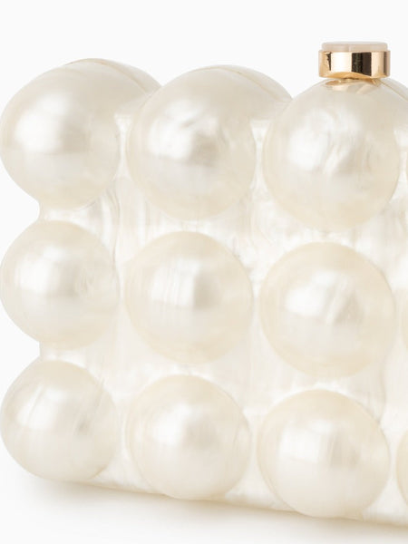 Lorraine Acrylic Clutch Bag - Opulent Empire