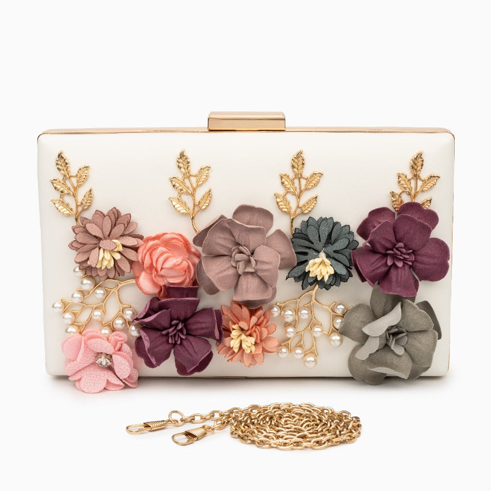 Juliet — Flower Clutch Bag, alternate view 7