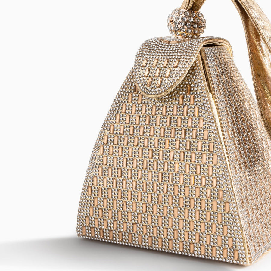 Crystal Pyramid Handbag - Opulent Empire