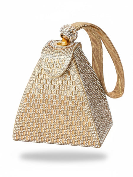 Crystal Pyramid Handbag - Opulent Empire