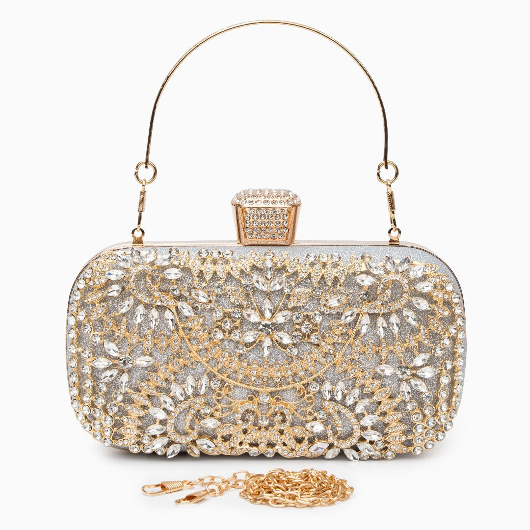 Monroe Montclair — Luxurious Flower Clutch Bag, alternate view 13