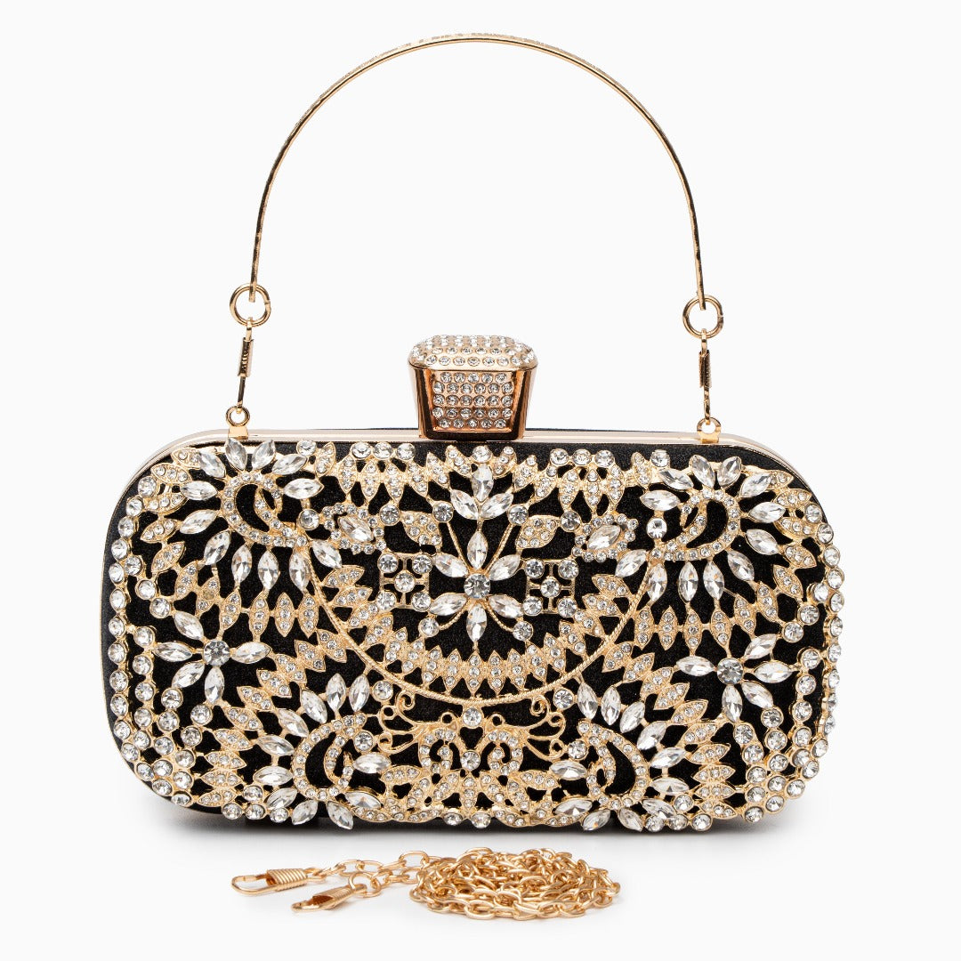 Monroe Montclair — Luxurious Flower Clutch Bag, alternate view 16