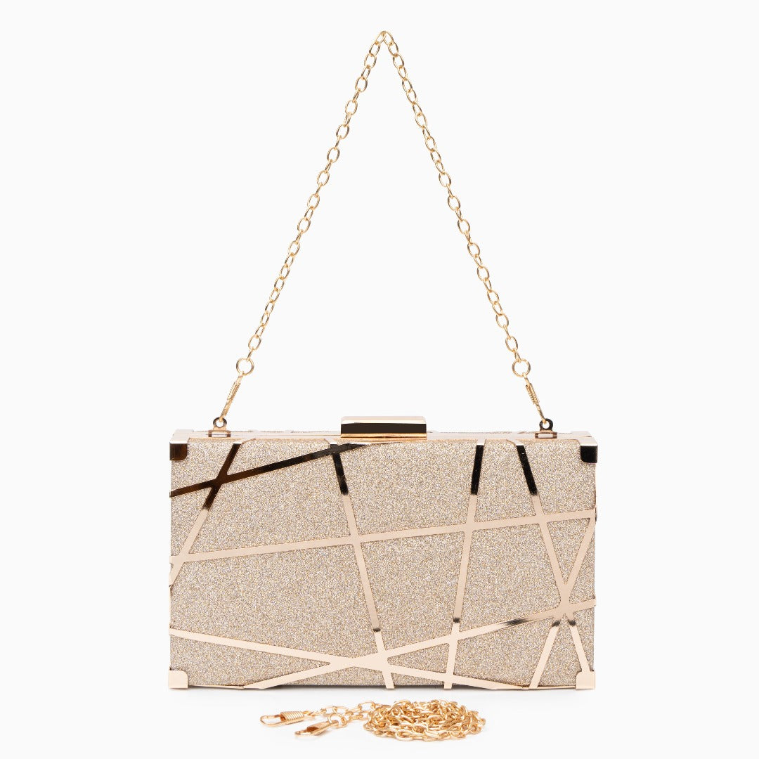 Calista — Geometric Clutch Bag, alternate view 8