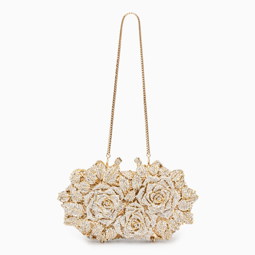 Cecilia — Rose Clutch Bag, alternate view 8