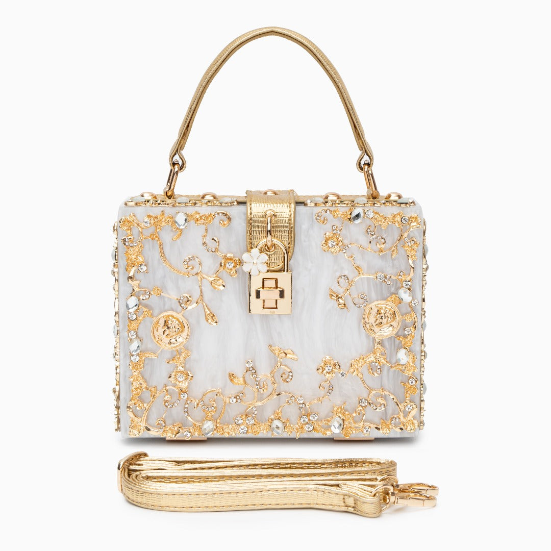 Nova Montclair — Acrylic Box Handbag, alternate view 7