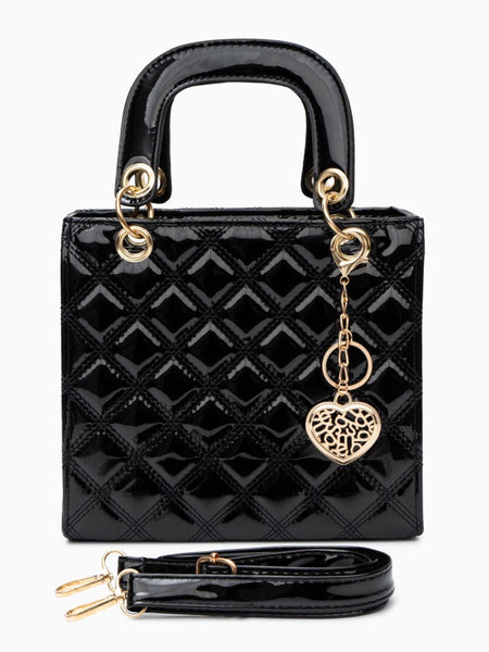 Quilted Shoulder Bag - Opulent Empire