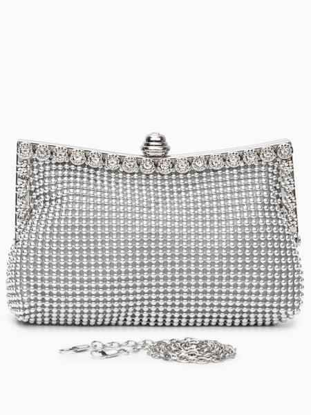 Scarlett Rhinestones Clutch Bag - Opulent Empire