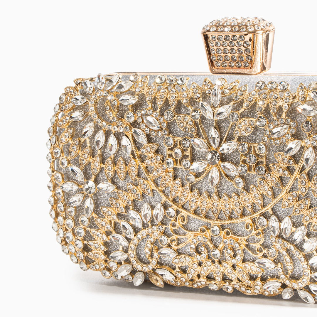 Monroe Montclair — Luxurious Flower Clutch Bag, alternate view 11
