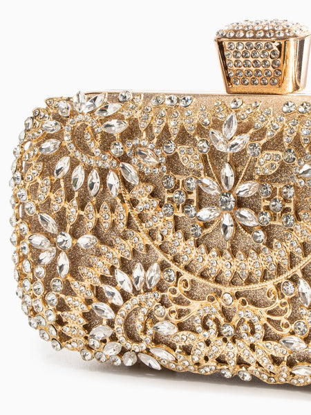 Luxurious Flower Clutch Bag - Opulent Empire