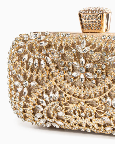 Luxurious Flower Clutch Bag