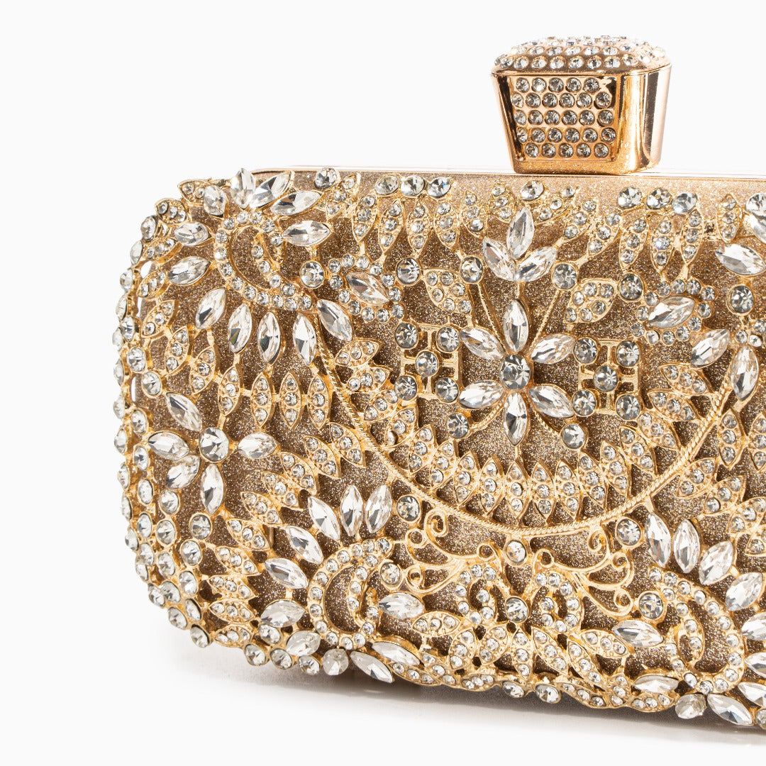 Monroe Montclair — Luxurious Flower Clutch Bag, alternate view 2