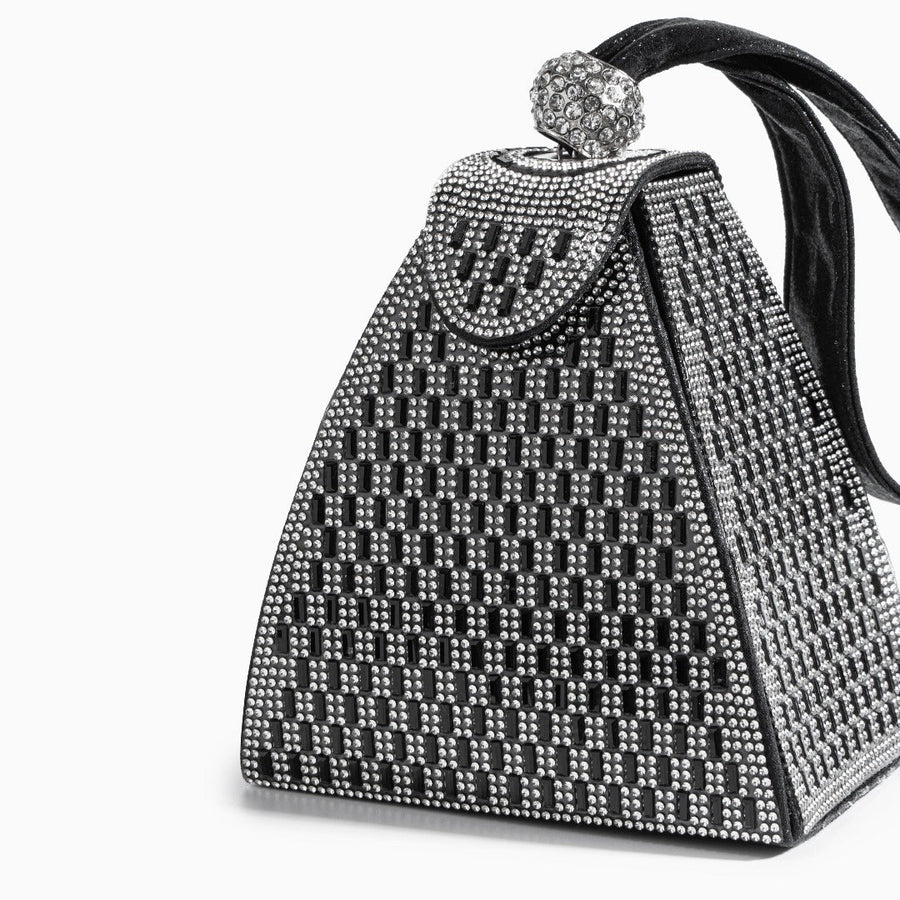 Crystal Pyramid Handbag - Opulent Empire