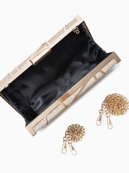 Geometric Clutch Bag - Opulent Empire