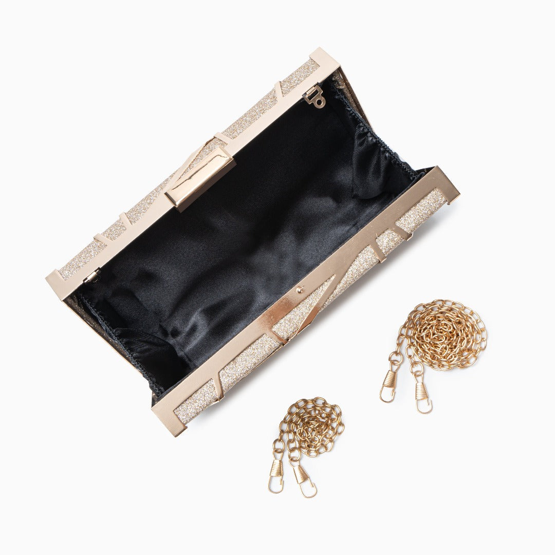 Calista — Geometric Clutch Bag, alternate view 7