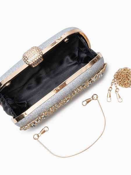 Luxurious Flower Clutch Bag - Opulent Empire