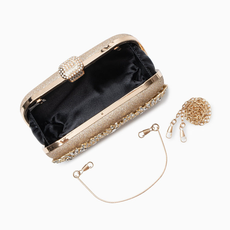 Luxurious Flower Clutch Bag - Opulent Empire