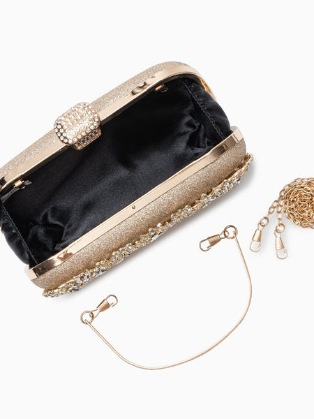 Luxurious Flower Clutch Bag - Opulent Empire