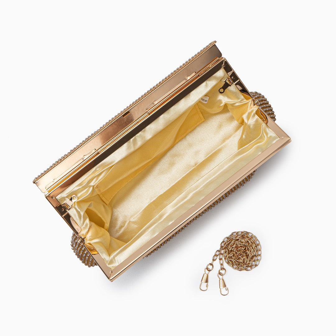 Celandine — Glitz Diamonds Clutch Bag, alternate view 4