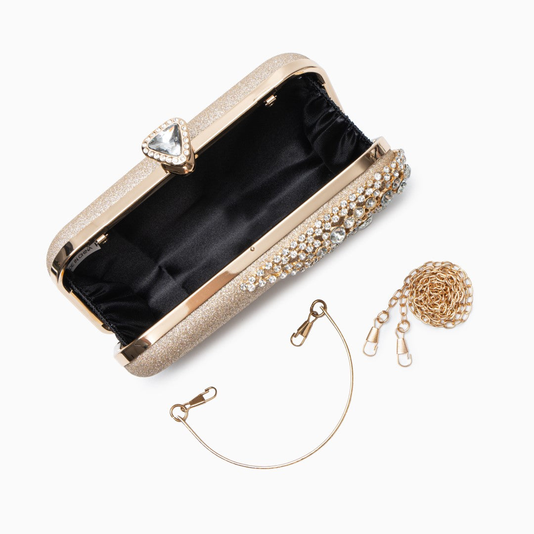 Coralie — Majestic Diamond Clutch Bag, alternate view 3