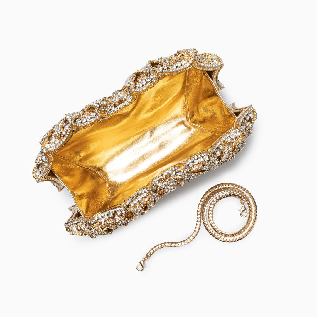 Cecilia — Rose Clutch Bag, alternate view 7