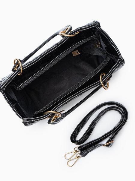 Quilted Shoulder Bag - Opulent Empire