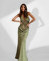 Maxi Mesh Dress with Cut-Out Embroidery for an Elegant and Sophisticated Look
