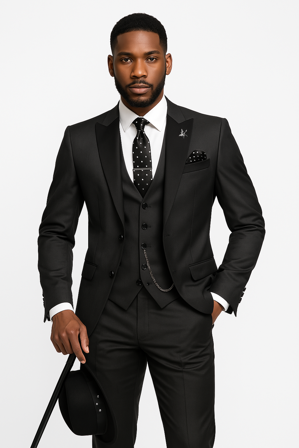 Elspeth — Men's Three-piece Suit Bridegroom Best Man Wedding Suit Men, alternate view 27