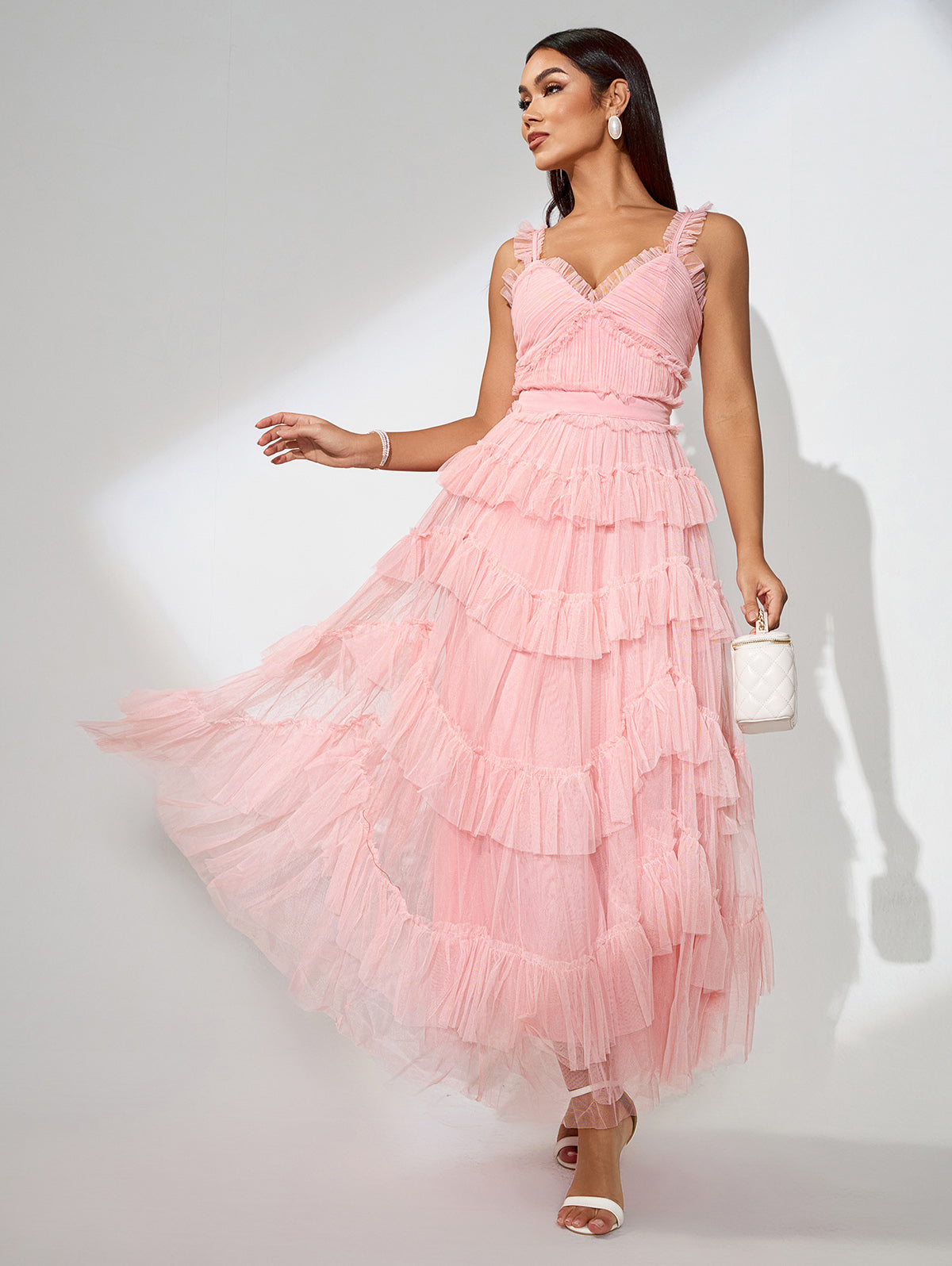 Adeline Bellamy — Enchanted Elegance: Multi-layered Lolita Dress with Ruffles for a Spellbinding Style, alternate view 3