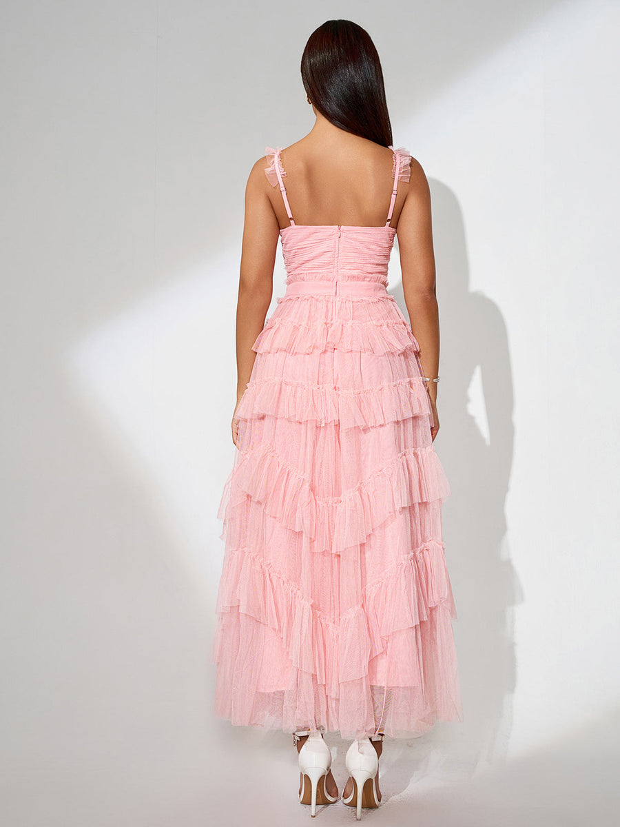 Enchanted Elegance: Multi-layered Lolita Dress with Ruffles for a Spellbinding Style