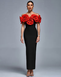 Arabella — Black Maxi Dress, alternate view 5