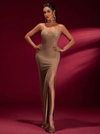 Renata Montclair — High Stretch Bodycon Maxi Dress