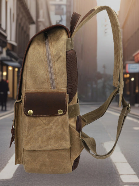 Finnegan™ | Classic High-Quality Canvas Backpack