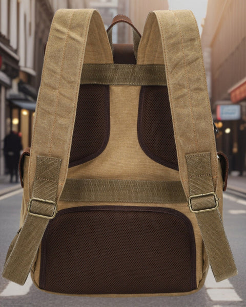 Finnegan™ | Classic High-Quality Canvas Backpack