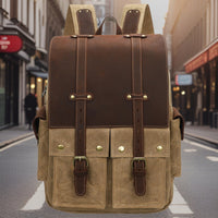 Finnegan™ — Classic High-Quality Canvas Backpack Men's Statement Handbag